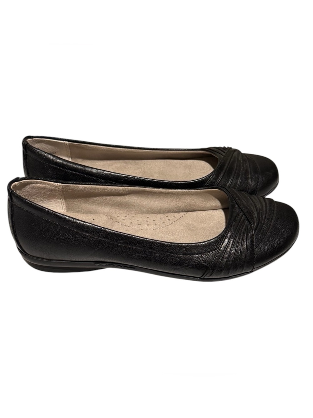 Cliffs by White Mountain "Clara" Ballet Flats Faux Leather Size 7.5